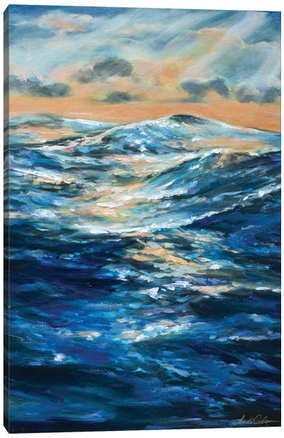Calm Before Storm Canvas Art Print - Linda Olsen
