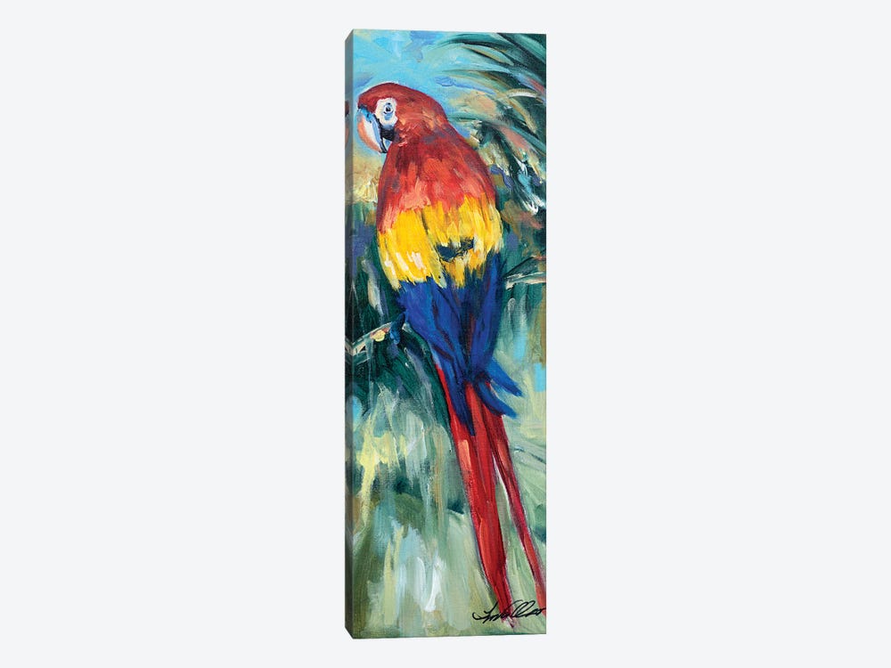 Parrot Perch by Linda Olsen 1-piece Canvas Wall Art