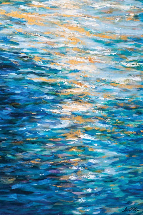 Reflection Impression by Linda Olsen wall art