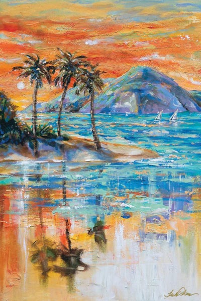 Paradise by Linda Olsen canvas print