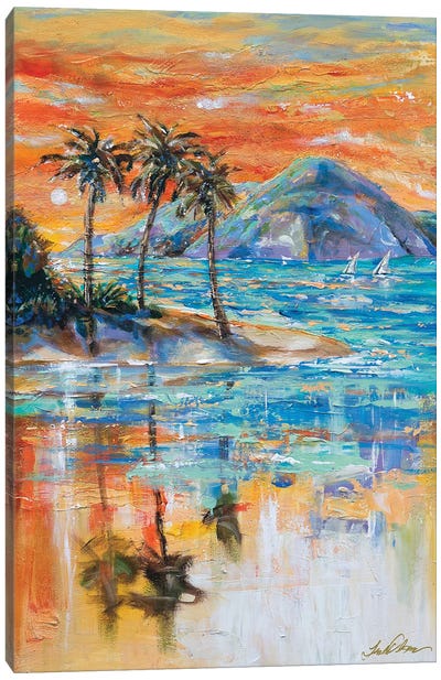 Paradise Canvas Art Print - On Island Time