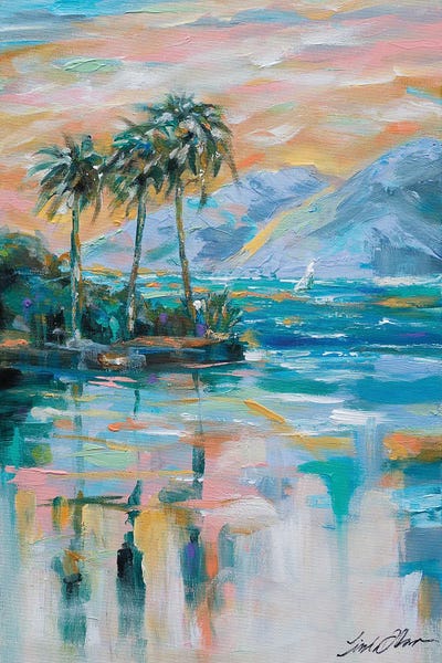 Sail On The Bay by Linda Olsen canvas print