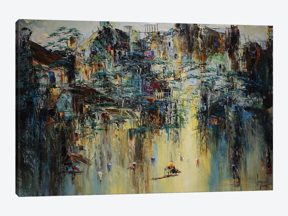 Memory Of Autumn In Hanoi by Le Ngoc Quan 1-piece Canvas Artwork
