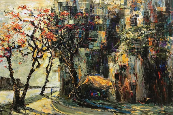 Le Ngoc Quan: Last Rays Of Autumn Sun by Le Ngoc Quan