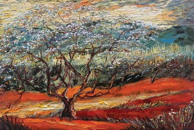 Wait For Spring Wind by Le Ngoc Quan framed canvas print