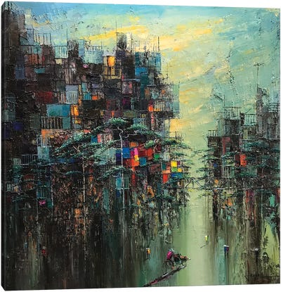 Flower Street I Canvas Art Print - Le Ngoc Quan