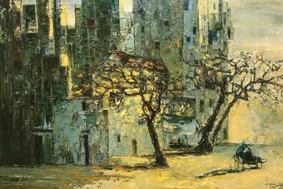 Sunny Afternoon by Le Ngoc Quan framed canvas print