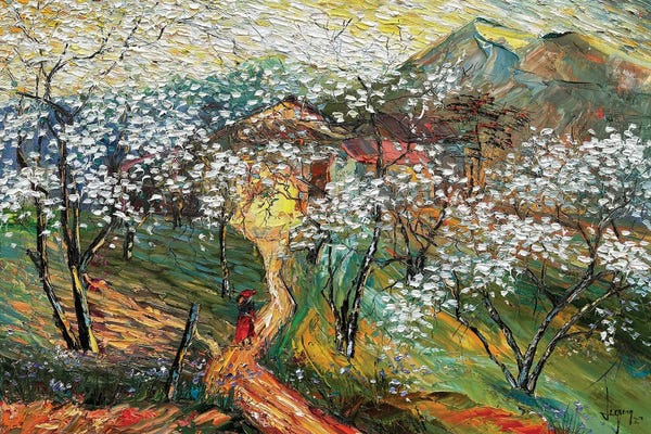 Le Ngoc Quan: Sunny Spring Pa Phach Village by Le Ngoc Quan