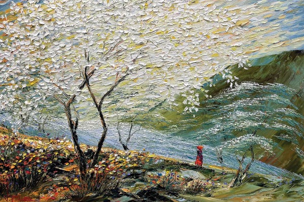 Le Ngoc Quan: An Area Of White Clouds I by Le Ngoc Quan