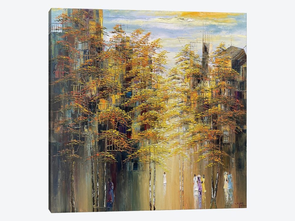 Fall-The Leaf Changes Season by Le Ngoc Quan 1-piece Canvas Artwork