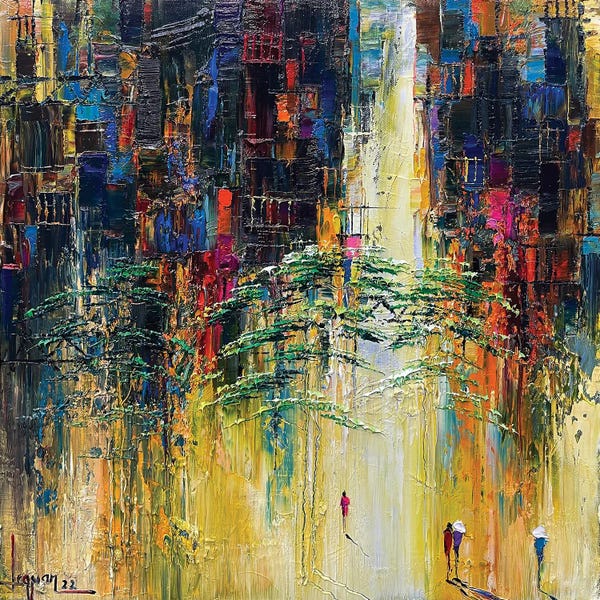 Le Ngoc Quan: Sunny Autumn Afternoon by Le Ngoc Quan