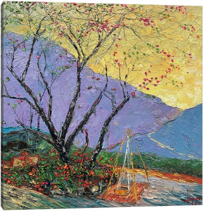 Waiting For Spring Wind Canvas Art Print - Artists Like Monet