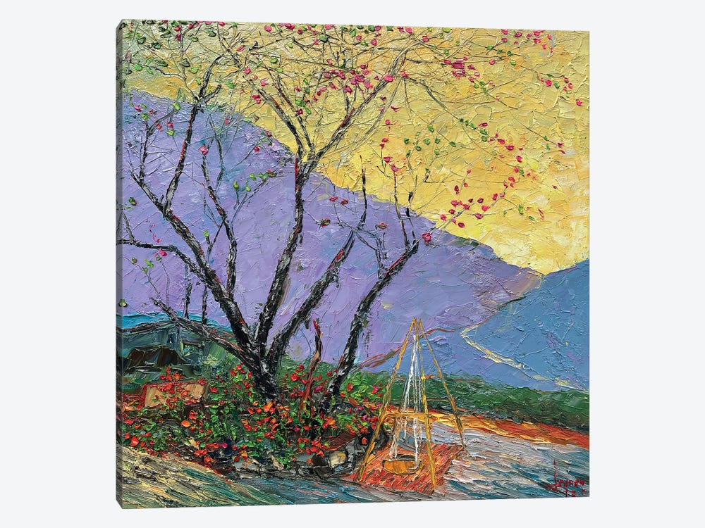 Waiting For Spring Wind by Le Ngoc Quan 1-piece Canvas Print