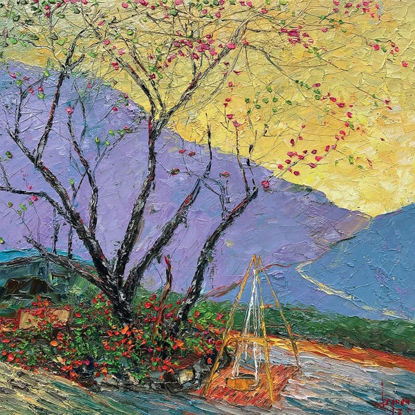 Le Ngoc Quan: Waiting For Spring Wind by Le Ngoc Quan