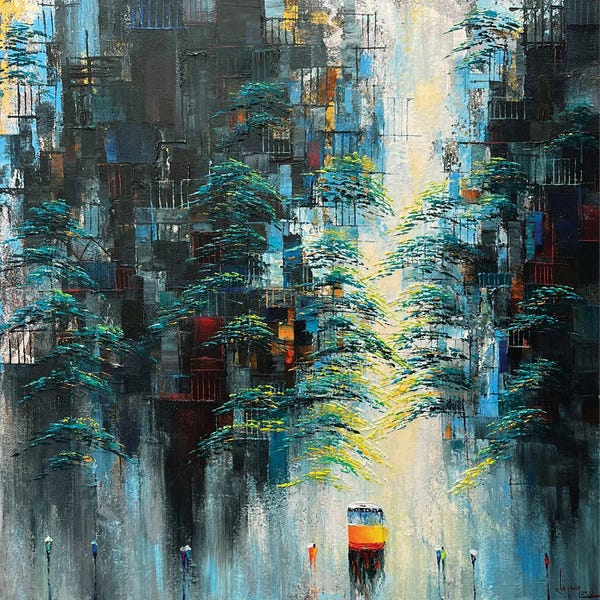 Le Ngoc Quan: Calm Blue Afternoon by Le Ngoc Quan