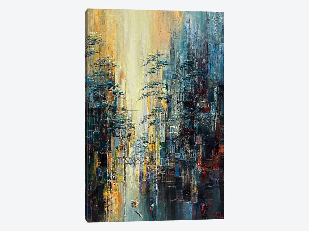 My Street by Le Ngoc Quan 1-piece Canvas Wall Art