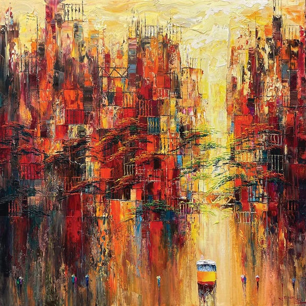 Le Ngoc Quan: Late Sunset by Le Ngoc Quan