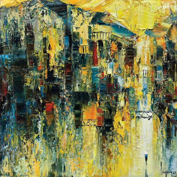 Le Ngoc Quan: Yellow Autumn by Le Ngoc Quan