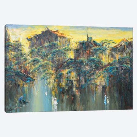 Sunset In The Fall Wind Canvas Print #LNQ24} by Le Ngoc Quan Art Print