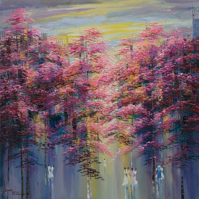 Late Summer by Le Ngoc Quan framed canvas print