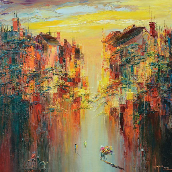 Le Ngoc Quan: Late Autumn Sunshine by Le Ngoc Quan