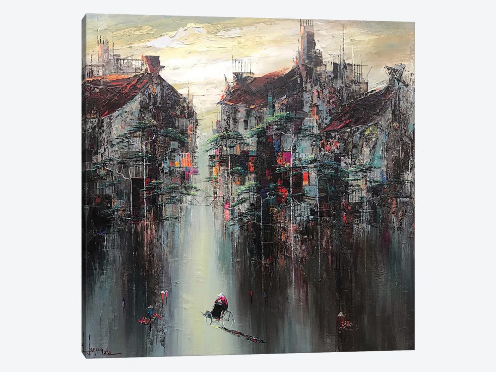 Monsoon Rainy Afternoon by Le Ngoc Quan 1-piece Canvas Artwork