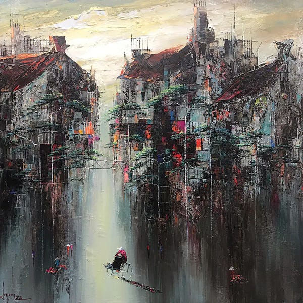 Le Ngoc Quan: Monsoon Rainy Afternoon by Le Ngoc Quan