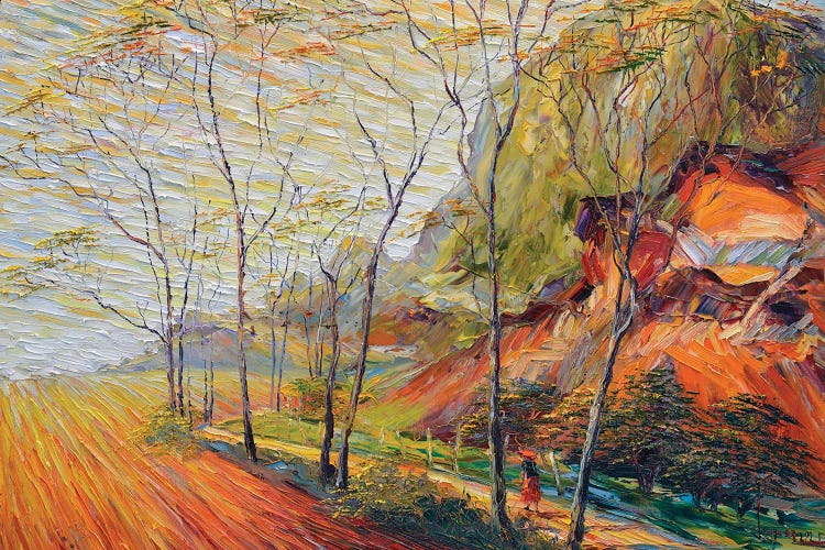 The Road To Pa Phach Village by Le Ngoc Quan wall art