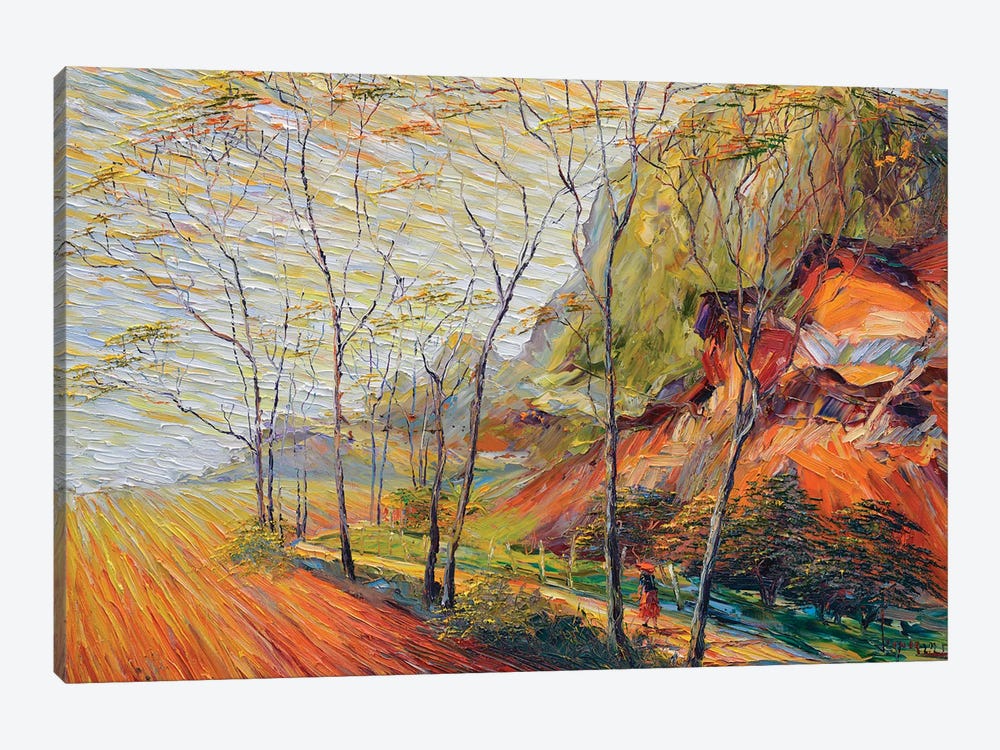 The Road To Pa Phach Village by Le Ngoc Quan 1-piece Canvas Print