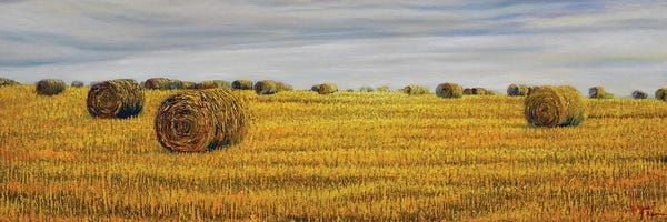 Le Ngoc Quan: Harvest In Normandy by Le Ngoc Quan