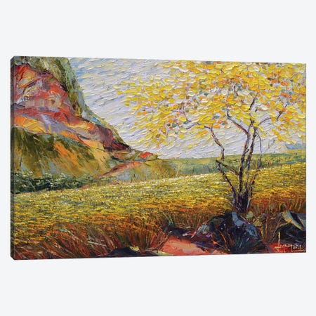 Love Poetry Of The Mountain Canvas Print #LNQ35} by Le Ngoc Quan Canvas Artwork