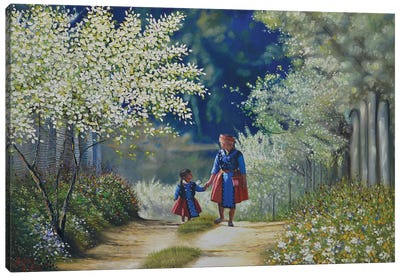 Spring Day Canvas Art Print - Vietnam Art