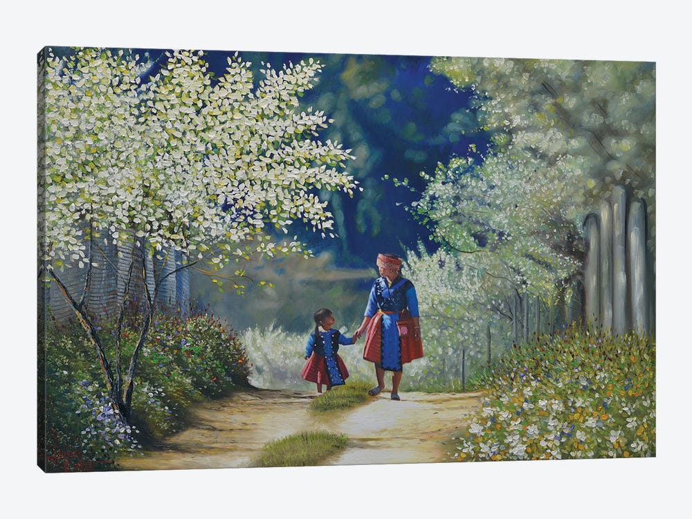 Spring Day by Le Ngoc Quan 1-piece Canvas Wall Art