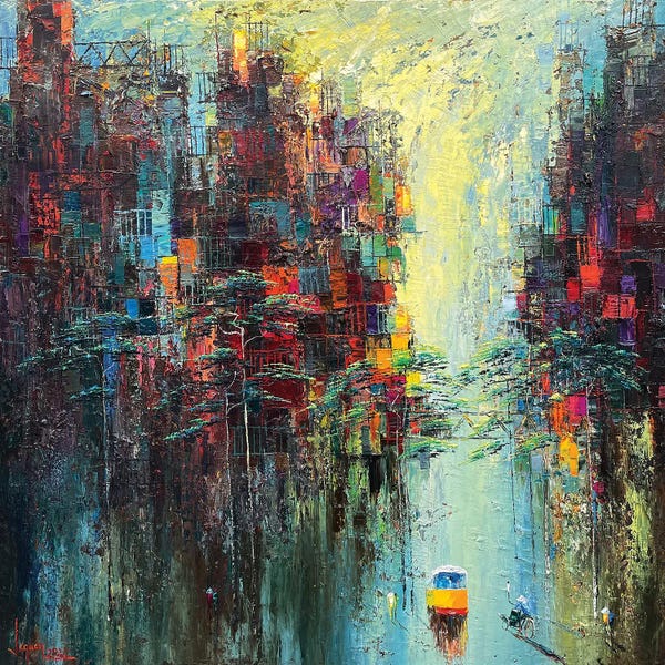 Le Ngoc Quan: Spring Rain by Le Ngoc Quan