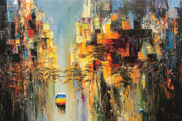 Le Ngoc Quan: Street Flower by Le Ngoc Quan