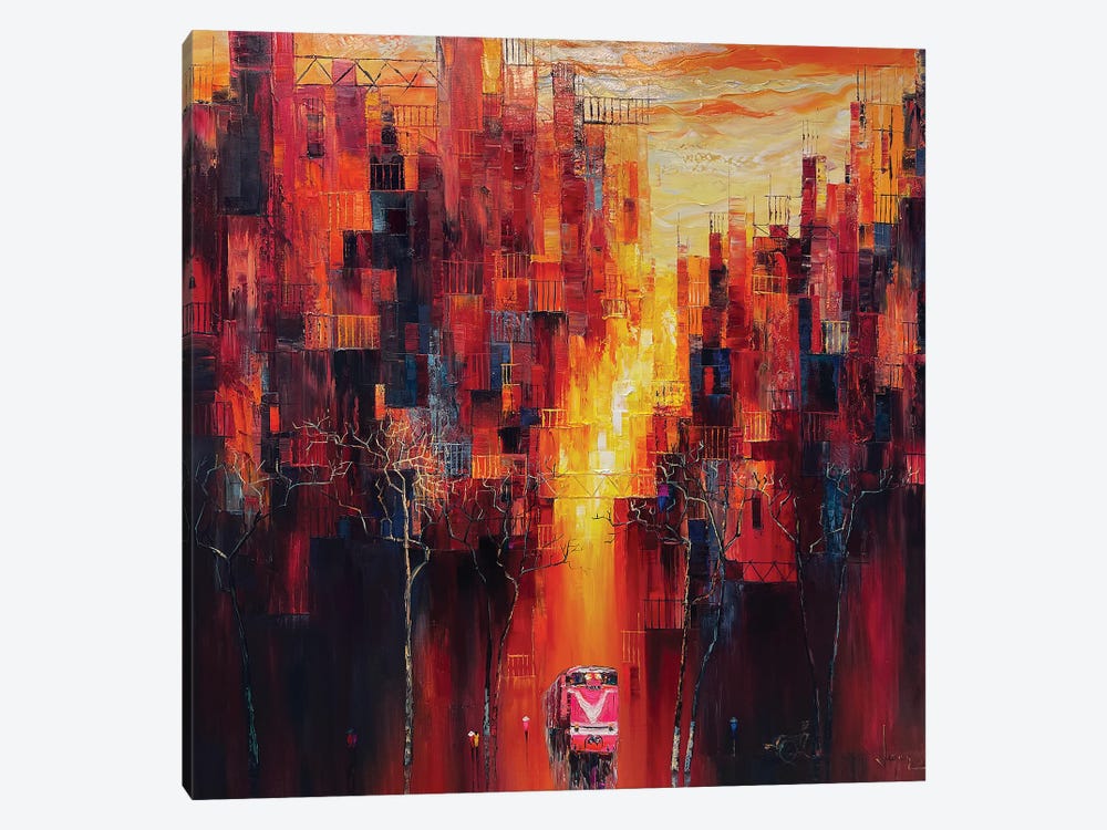 Afternoon Shadow by Le Ngoc Quan 1-piece Canvas Art