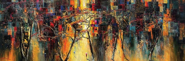 Le Ngoc Quan: Old Year Tree Road by Le Ngoc Quan