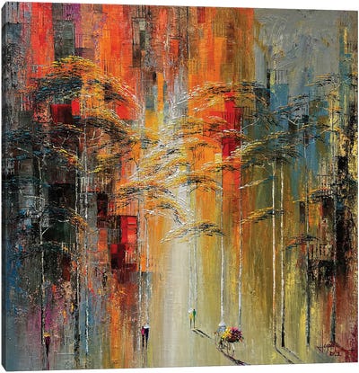 Boulevard Canvas Art Print - Le Ngoc Quan