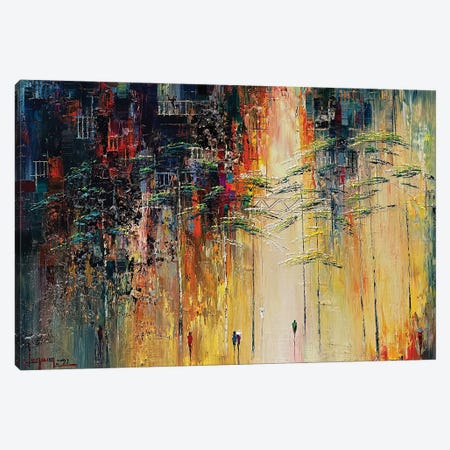 Wild Afternoon Sun Canvas Print #LNQ56} by Le Ngoc Quan Canvas Wall Art