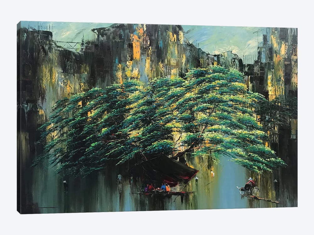 Autumn In Hanoi Miss by Le Ngoc Quan 1-piece Canvas Art Print