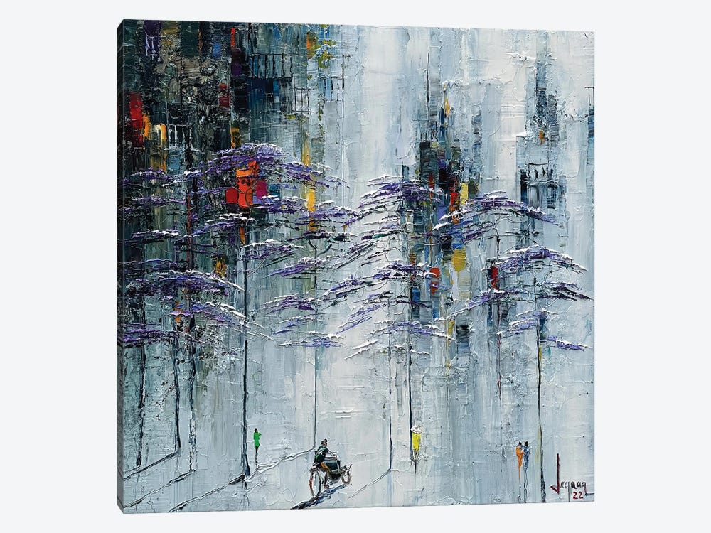 Foggy Afternoon by Le Ngoc Quan 1-piece Canvas Art Print