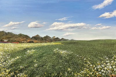 Spring Wind Is Coming I by Le Ngoc Quan framed canvas print