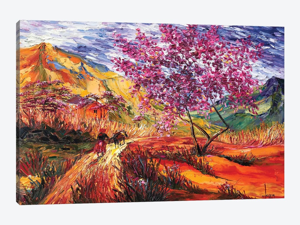 Sun Flap Spring by Le Ngoc Quan 1-piece Canvas Print