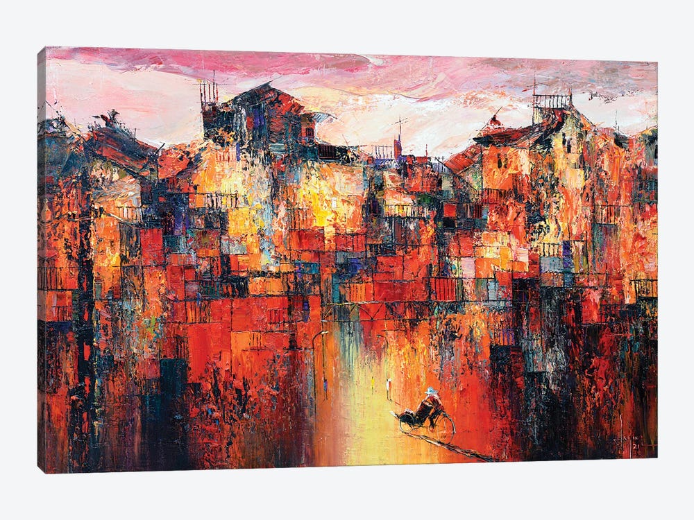 April Avenue by Le Ngoc Quan 1-piece Canvas Print