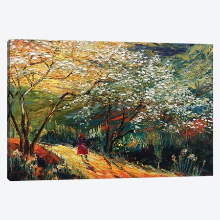 Spring Sunshine Remaining Canvas Print #LNQ83} by Le Ngoc Quan Canvas Wall Art