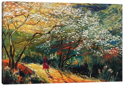 Spring Sunshine Remaining Canvas Art Print