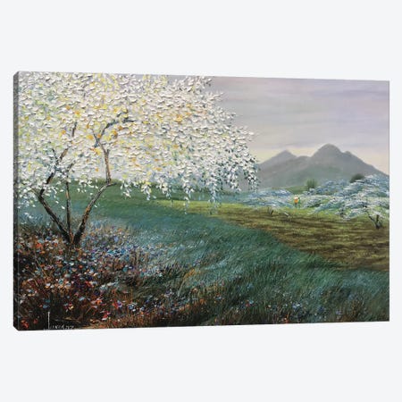 Cold Early Morning Canvas Print #LNQ84} by Le Ngoc Quan Canvas Art Print