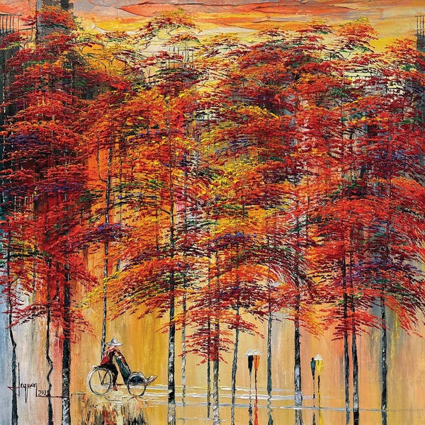 Le Ngoc Quan: Red Flower Season by Le Ngoc Quan