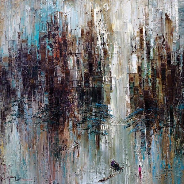 Industrial Office: Rainy Afternoon by Le Ngoc Quan