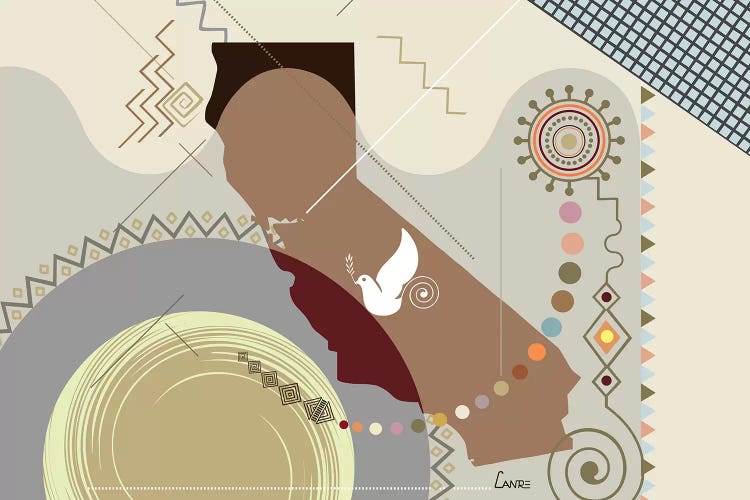 California Soaring by Lanre Studio wall art